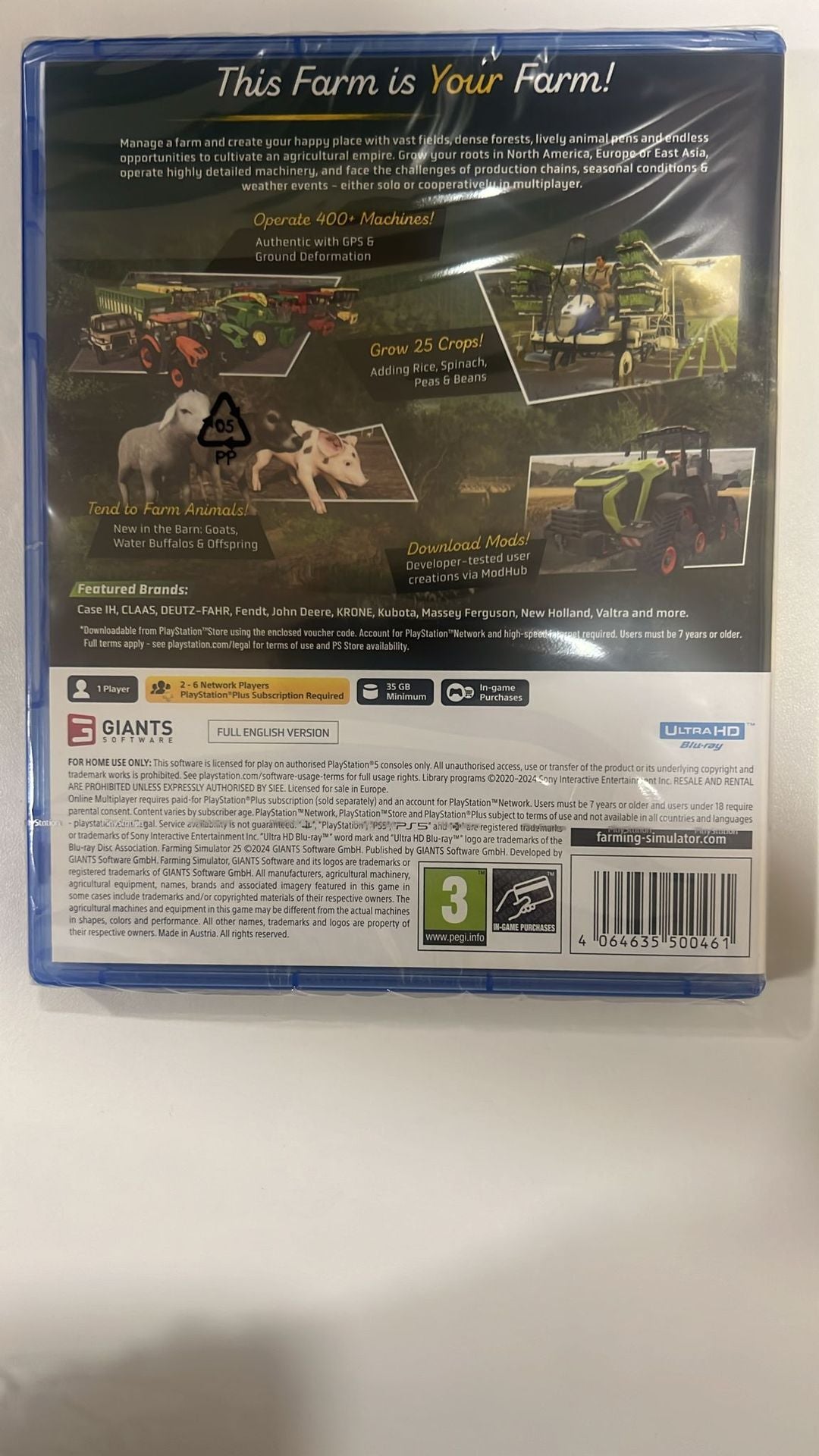Farming Simulator 25 PS5 UK Usato2 Farming Simulator 25 PS5 UK Usato2